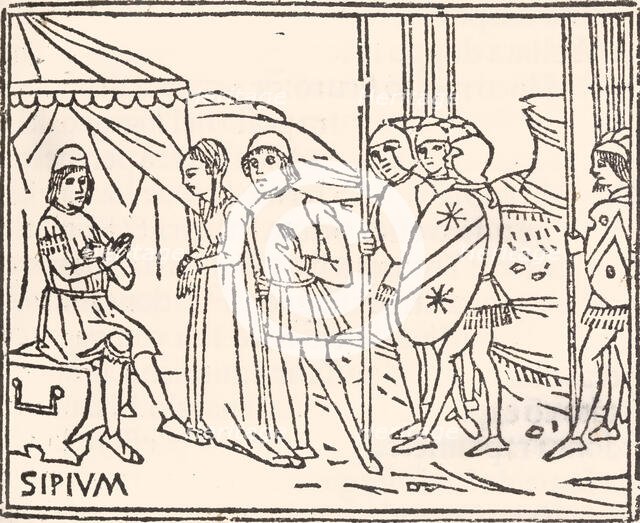 Deche di Tito Livio vulgare hystoriate, 16 April 1511., 16 April 1511. Creator: Pico Master.