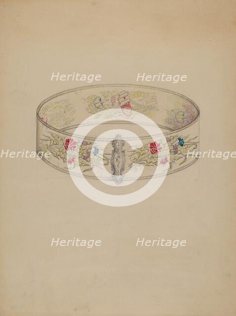 Belt, c. 1936. Creator: Jean Peszel.