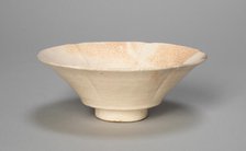 Lobed Cup, Tang dynasty (618-907) or Song dynasty (960-1279), c. 10th century. Creator: Unknown.