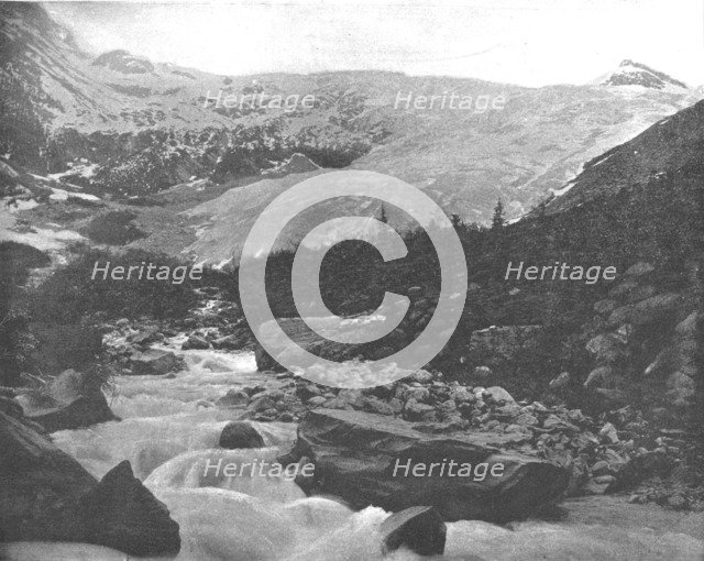 Great Glacier, Selkirk Mountains, Canada, c1900.  Creator: Unknown.