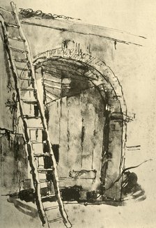 'Gateway', mid 18th century, (1928). Artist: Giovanni Battista Tiepolo.