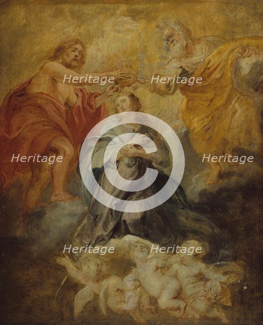 The Coronation of the Virgin, ca. 1632-33. Creator: Peter Paul Rubens.