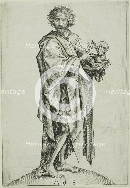 St. John the Baptist, n.d. Creator: Martin Schongauer.