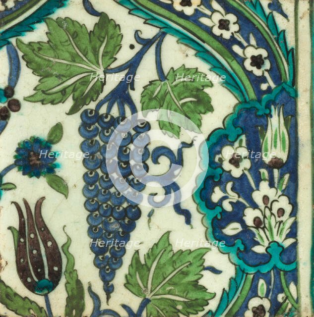 Tile, 16th/17th century. Creator: Unknown.