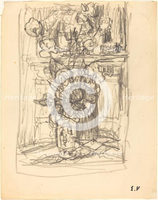 Vase of Flowers, 1900/1901. Creator: Edouard Vuillard.