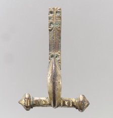 Crossbow Brooch, Late Roman, 4th century. Creator: Unknown.