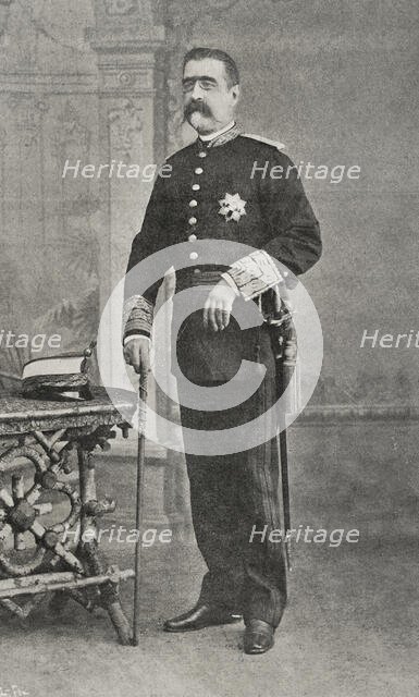 Basilio Augustín Dávila (1840-1910), Spanish, Governor-General of the Philippines, 1898. Creator: Unknown.