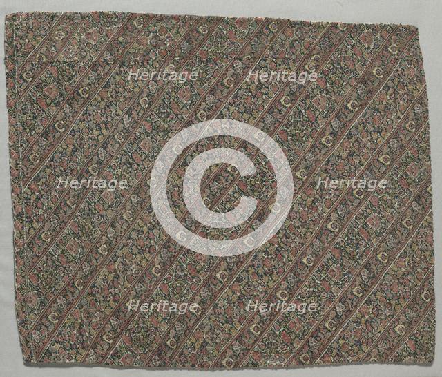 Woman's trouser fabric, early 1800s. Creator: Unknown.