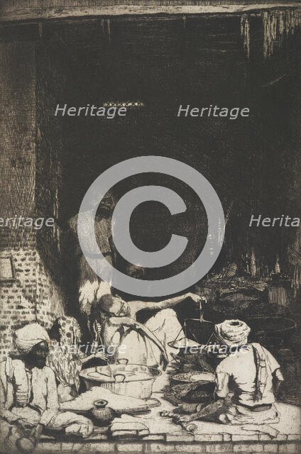 The scales, 1921. Creator: Ernest Stephen Lumsden.