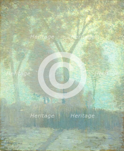 Moonlight, c. 1905. Creator: Julian Alden Weir.