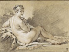 Study of a Female Nude, 1740.