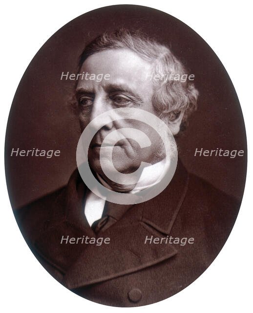 George Denman (1819-1896), Judge of the High Court of Justice, 1882. Creator: Lock & Whitfield.