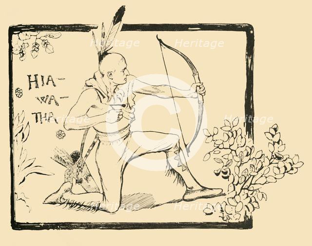 'Hiawatha', 1882. Creator: Unknown.