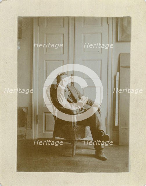 Portrait of Vilhelm Hammershøi (1864-1916). Creator: Anonymous.