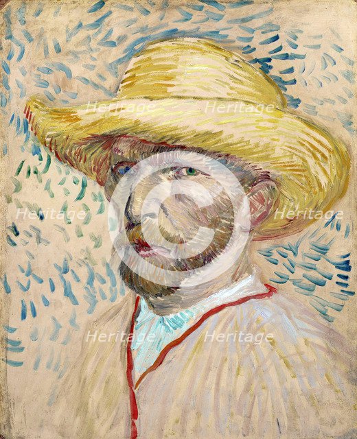 Self-portrait, 1887. Artist: Gogh, Vincent, van (1853-1890)