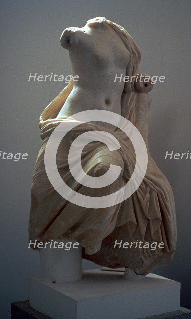 Marine Venus of Durrell, a Greek statue, 3rd century BC. Artist: Unknown