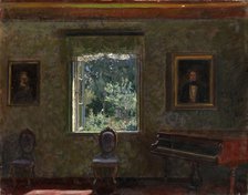 Interior. Sunny Day. Artist: Zhukovsky, Stanislav Yulianovich (1873-1944)