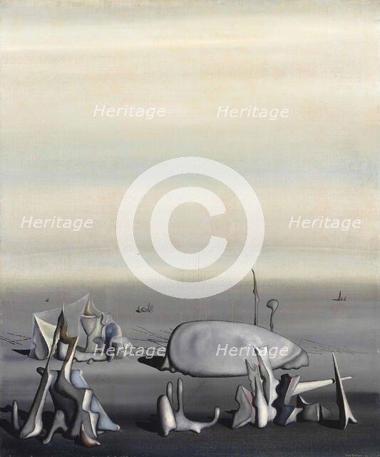 Untitled, 1935. Creator: Tanguy, Yves (1900-1955).