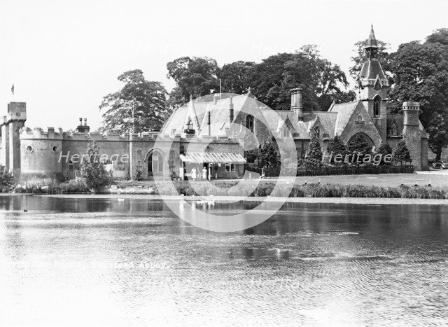 Stables and fort, Newstead Abbey, Nottinghamshire, c1950s. Artist: AW Bourne
