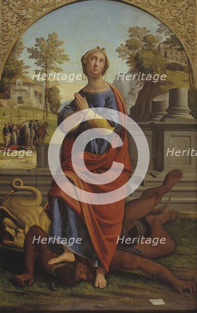 St Margaret, 1524. Creator: Ortolano.