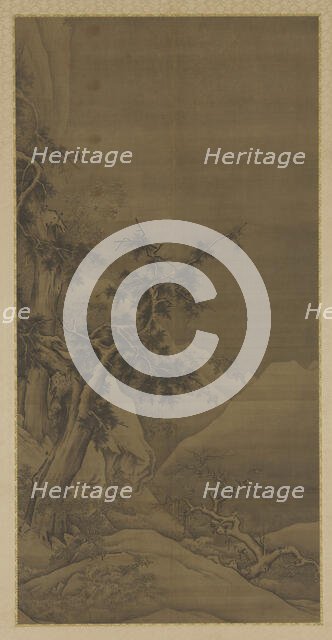 Birds in Wintry Trees, 16th-17th century. Creator: Unknown.