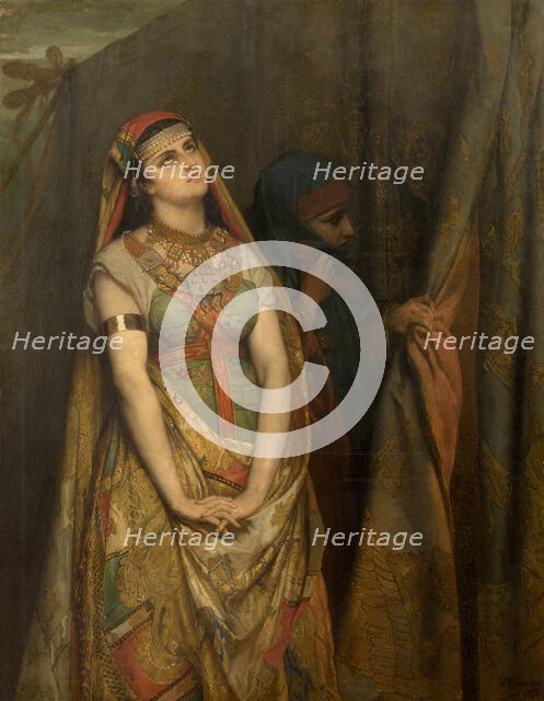 Judith's Prayer, 1872. Creator: Jean Francois Portaels.