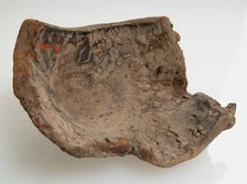 Bow-Drill Fragment, Coptic, 580-640. Creator: Unknown.