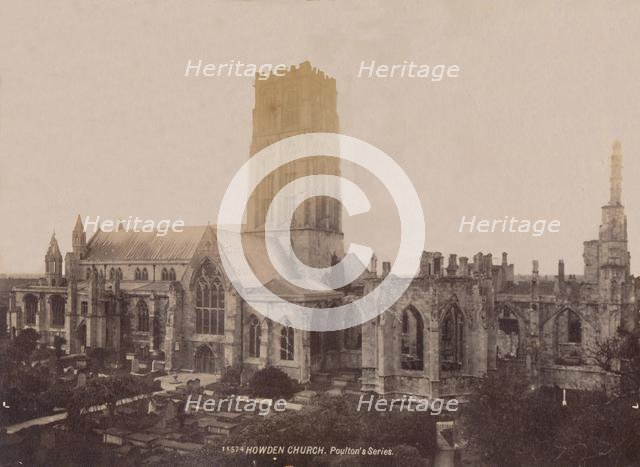 'Howden Church, Poulton's Series', 1929. Creator: Unknown.