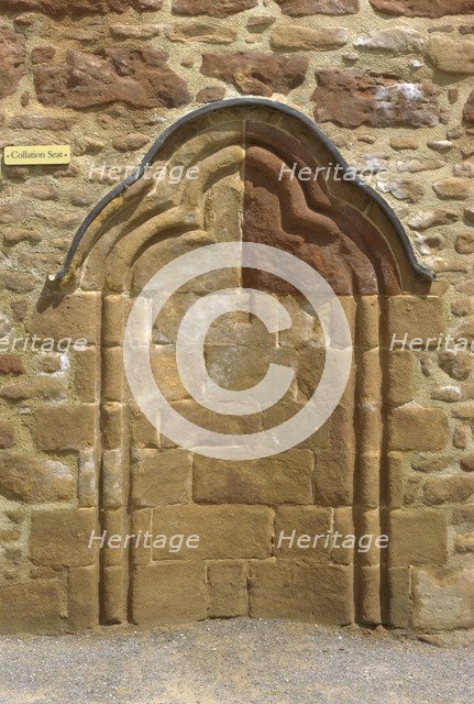 The Collation Seat, Cleeve Abbey, Somerset, 1999. Artist: J Bailey