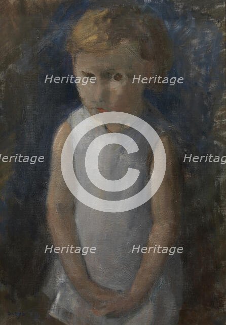Girl, 1933. Creator: Hippolyte Daeye.