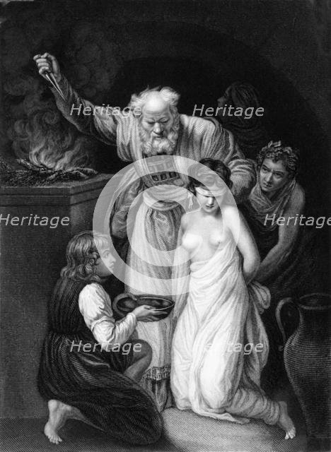 'Who did with her according to his vow', early-mid 19th century? Creator: Samuel Freeman.