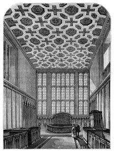 Interior, Chapel Royal, St James's Palace, 1900. Creator: Unknown.