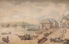 'Tarr Point (Torpoint, Plymouth)', c18th century. Artist: Thomas Rowlandson.