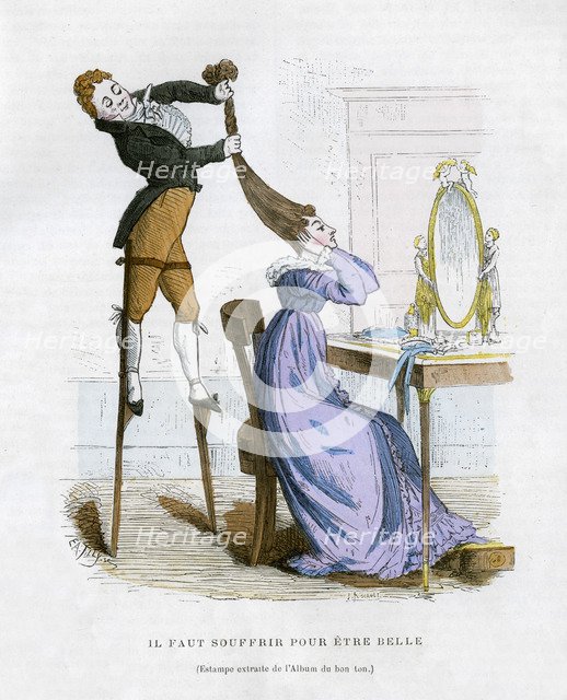 'It is necessary to suffer to be beautiful', 1882-1884. Artist: EA Tilly