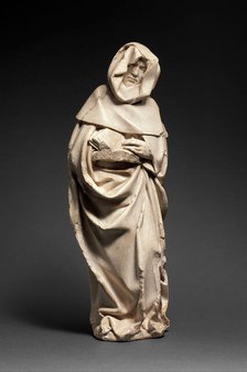 Mourner, French, ca. 1453. Creators: Etienne Bobillet, Paul Mosselman.