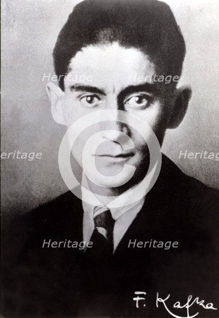Franz Kafka (1883-1924), Czech novelist.