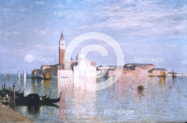 San Giorgio Maggiore, Venice, 1880. Creator: George Reid.