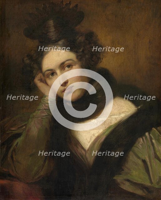 Jeanne Bertrand, 1828. Creator: Gustaf Wappers.