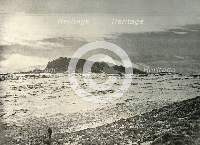 'The Old Crater of Erebus, with an Older Crater in the Background', c1908, (1909). Artist: Unknown.