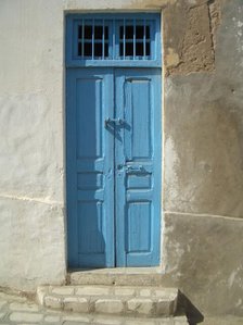 Door, Sousse, Tunisia, 2009. Creator: Amanda Waite.