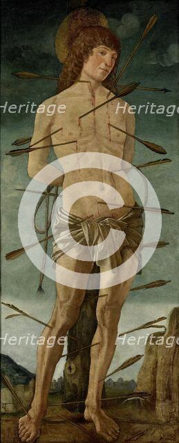 St Sebastian, 1470-1490. Creator: Francesco Bonsignori.
