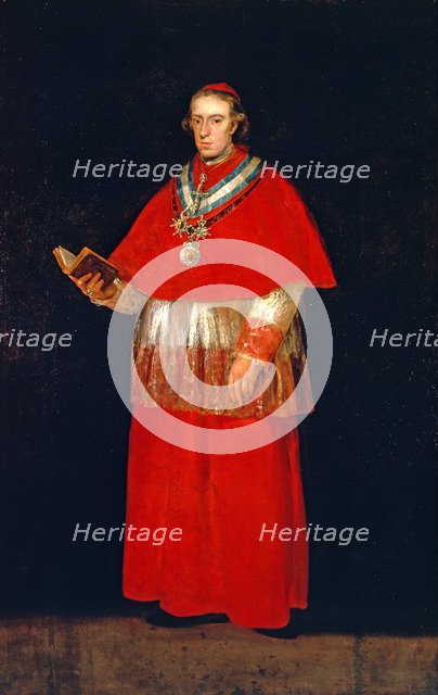 Cardinal Borbón', by Francisco de Goya.