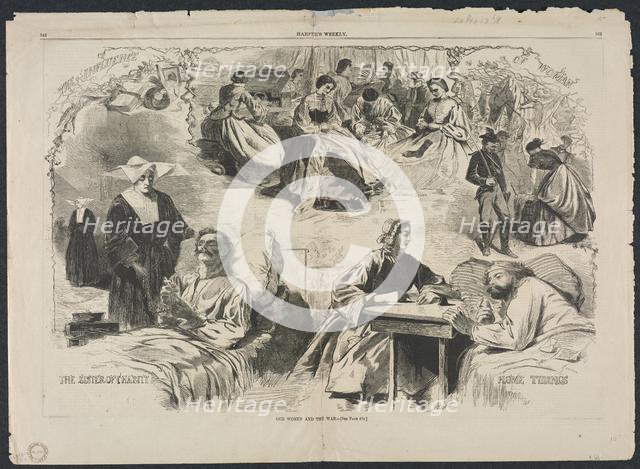 Our Women and the War, 1862. Creator: Winslow Homer (American, 1836-1910).