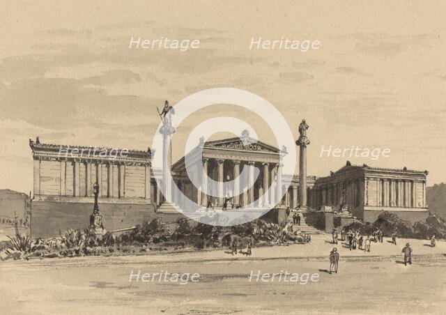 Academy, 1890. Creator: Themistocles von Eckenbrecher.