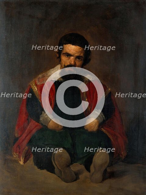 A dwarf at the court of King Philip IV of Spain. Creator: Diego Velasquez.