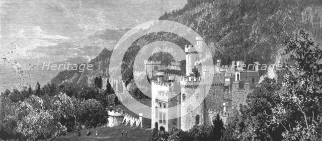 'The Church Congress at Ryhl, North Wales and Views in the Neighbourhood; Gwrych Castle...', 1891. Creator: Unknown.