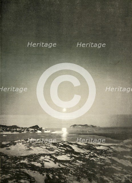 'The Full Moon in the Time of Autumn Twilight', c1908, (1909).  Artist: Unknown.