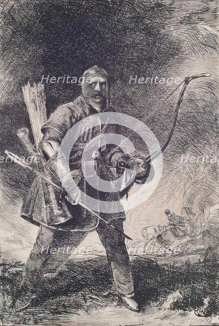 Sir William Allan as an Archer, 1815. Creator: Andrew Geddes.