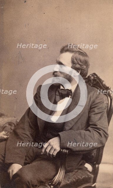 Aaron Draper Shattuck, 1860s. Creator: George Gardner Rockwood.