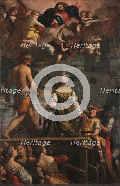 The Martyrdom of Saint Margaret, 1611. Creator: Scarsellino (Scarsella), Ippolito (1551-1620).